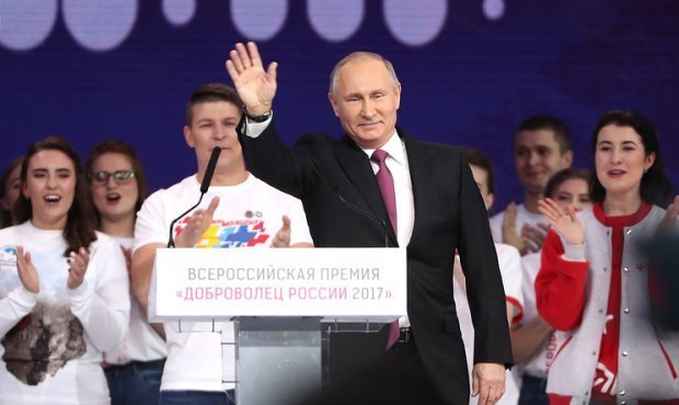 Владимир Путин объявил 2018 год «Годом добровольца»