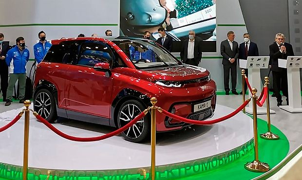 Российский «КамАЗ» представил свой электромобиль за миллион рублей