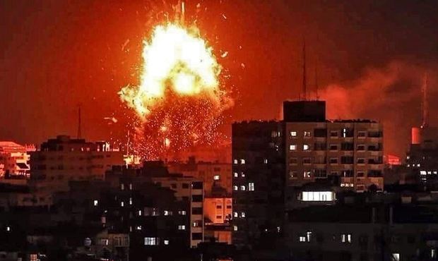 Армия Израиля провела масштабную ракетную атаку по сектору Газа