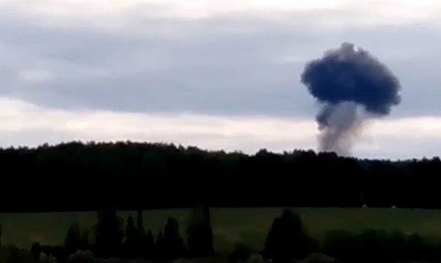 В Пермском крае разбился истребитель Су-24. Пилоты катапультировались