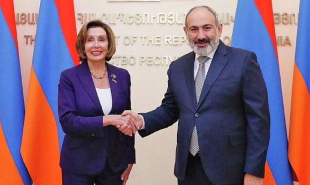 Пашинян на переговорах с Пелоси выразил надежду на помощь США в конфликте с Баку