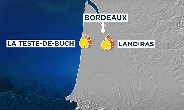 Пожары на юге Европы не стихают. Пожарные в Испании, Португалии и Франции пока не готовы докладывать о заметных успехах