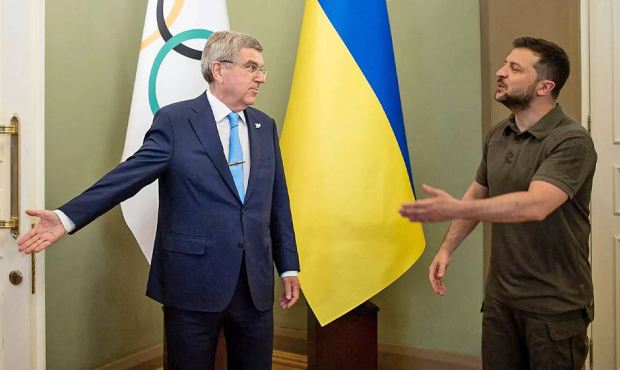Ukraine keeps up the pressure to exclude Russian and Belarusian athletes from the 2024 Olympics