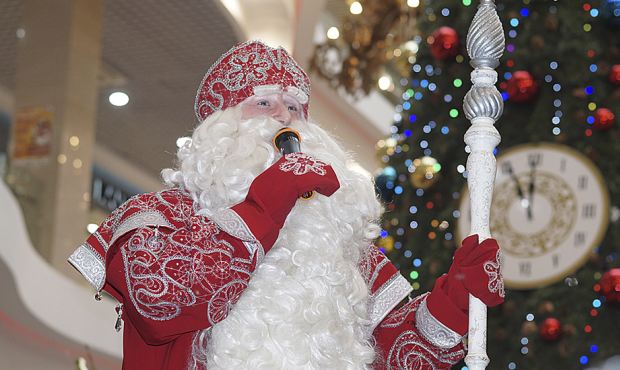 Российскому Деду Морозу насчитали пенсию в 10 тысяч рублей