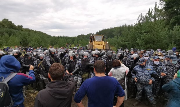 В Башкирии разгромили лагерь защитников уникальной горы Куштау от содовой компании