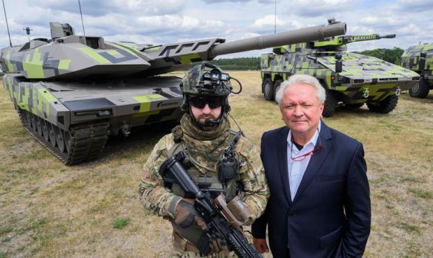 Глава Rheinmetall заявил о планах построить на Украине завод по выпуску танков