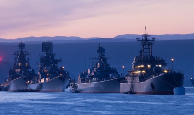 По версии британской разведки, российский флот прижался к Крыму и не имеет эффективного контроля над морем
