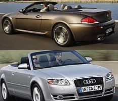 В лето на кабриолете