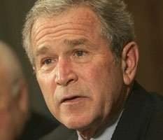 Буш показал американцам "тылы"