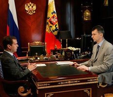 Дмитрий Медведев заручился поддержкой Михаила Прохорова