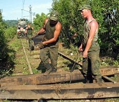 На границе с Украиной сосредоточились железнодорожные войска